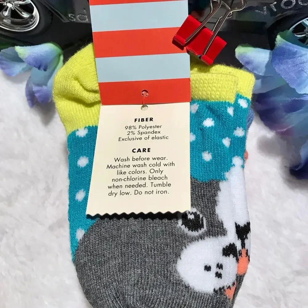 Cat & Jack NWT 7 Pairs No Show Socks Girls S (5.5-8.5)